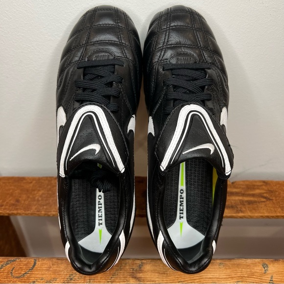 NEW Nike Tiempo Legend III SG Black Soccer Cleats Kangaroo Leather US 5.5 - Picture 8 of 12